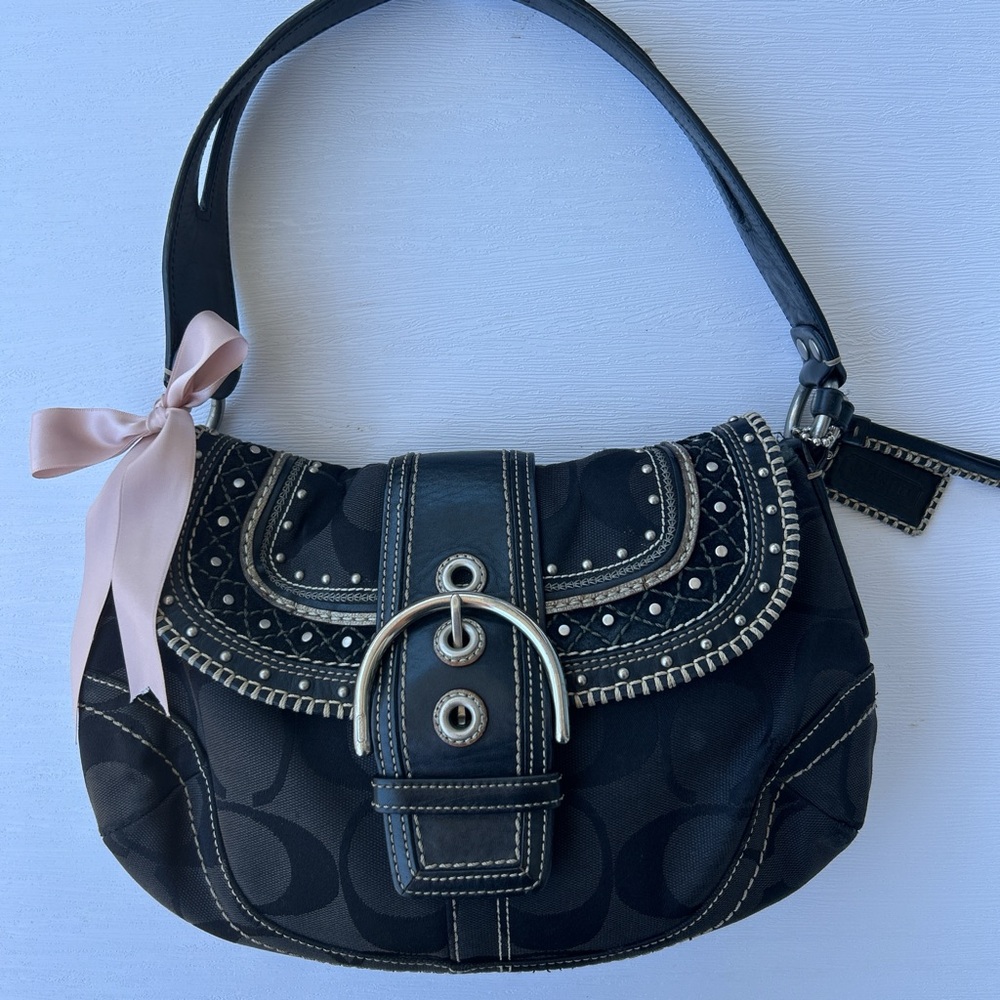 Coach Black Vintage Soho